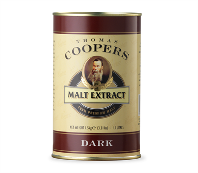 Неохмеленный солодовый экстракт Coopers Dark Malt 1,5 кг - фото 10066