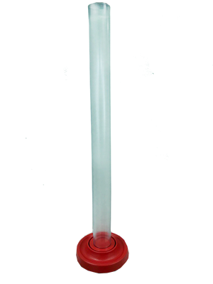 Цилиндр мерный пластиковый 250 мл - фото 11132