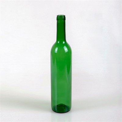 Бутылка винная 0,7 л Бордо зеленая