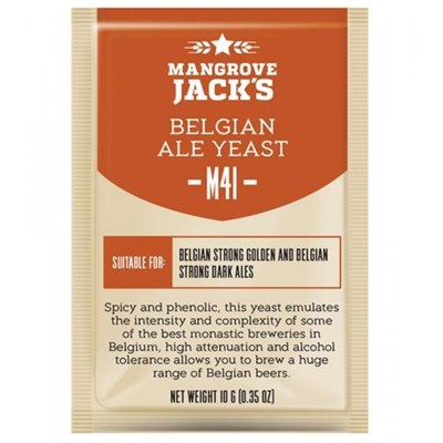 Дрожжи Mangrove Jacks Craft Series Yeast - Belgian Ale M41 - фото 21387
