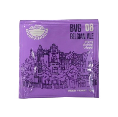 Дрожжи Beervingem для бельгийского пива "Belgian Ale BVG-06", 10 г - фото 21483