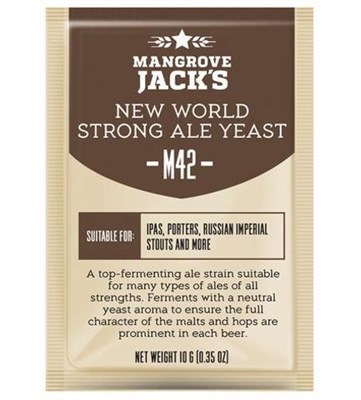 Дрожжи Mangrove Jacks Craft Series Yeast - New World Strong Ale M42 - фото 22865
