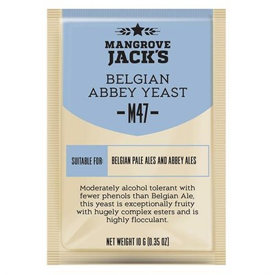 Дрожжи Mangrove Jacks Craft Series Yeast - Belgian Abbey M47 - фото 22872