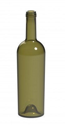 Бутылка винная 0,75 Коника оливковая
