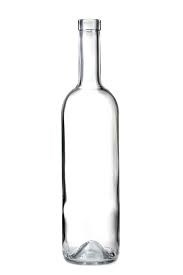 Бутылка винная 0,75 л Бордо бесцветная - фото 9857