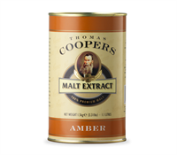 Неохмеленный солодовый экстракт Coopers Amber Malt 1,5 кг