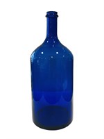 Бутыль 2 литра синее стекло