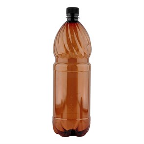 Бутылка пластиковая 1,5 литра темная