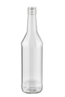 Бутылка водочная винтовая 0,5 л бесцветная