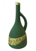 Бутылка грузинская глиняная "Египет"