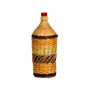 Бутылка "Виноград" 2 л оплетенная прутьями лозы - фото 10873
