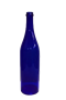 Бутылка 1 литр синее стекло - фото 8740