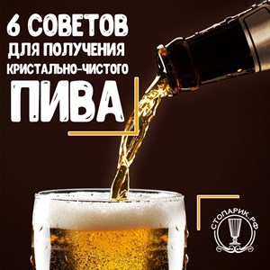 6 советов для кристально-чистого пива