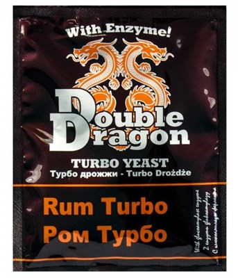 Турбо-дрожжи DoubleDragon Rum 72 гр. - фото 15486