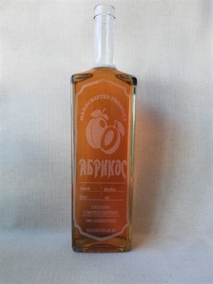 Бутылка Гранит 1,0 л с гравировкой - фото 15645