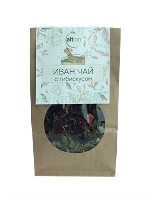 Иван-чай "С гибискусом" 50 гр Altion - фото 22160