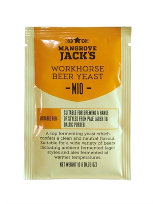 Дрожжи Mangrove Jacks Craft Series Yeast - Workhorse M10 - фото 22307