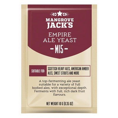 Дрожжи Mangrove Jacks Craft Series Yeast - Empire Ale M15 - фото 22866