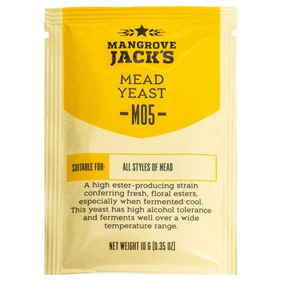 Дрожжи Mangrove Jacks Craft Series Yeast - Mead M05 - фото 22868