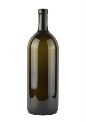 Бутылка винная Бордо 1,5 л оливковая - фото 22901