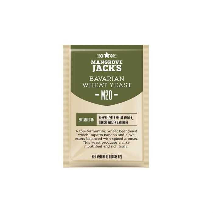 Дрожжи Mangrove Jacks Craft Series Yeast - Bavaria Wheat M20 - фото 24125