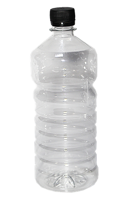 Бутылка пластиковая 0,8 литра прозрачная - фото 6816