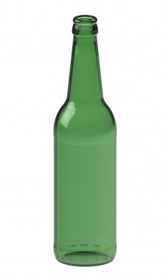 Бутылка пивная 0,5 Лонг Нек зеленая - фото 7148