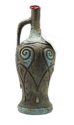 Бутылка грузинская глиняная "Амфора" - фото 7638