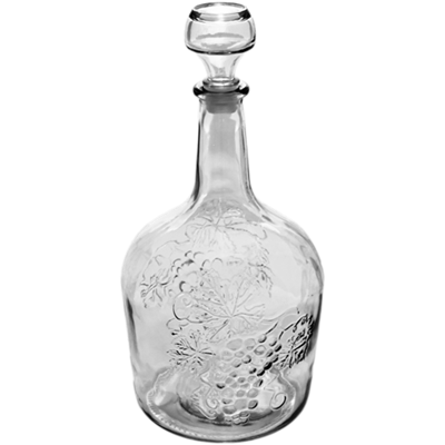 Бутылка стеклянная "Фуфырек" 1,5 л - фото 8159