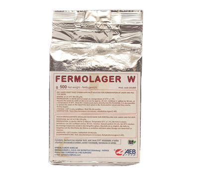 Дрожжи пивные "Fermolager W" 0,5 кг - фото 8972