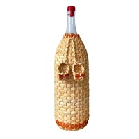Бутылка "Четверть" 3,075 л оплетенная листьями кукурузы