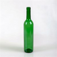Бутылка винная 0,7 л Бордо зеленая