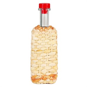 Бутылка 0,5 л "Хуторок" оплетенный листьями кукурузы