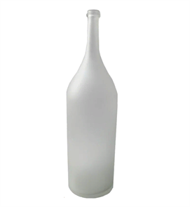 Бутылка 1 литр матовое стекло