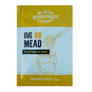 Дрожжи Beervingem для медовухи "Belgian Ale BVG-08", 10 г