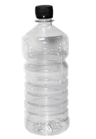 Бутылка пластиковая 0,8 литра прозрачная