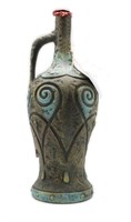 Бутылка грузинская глиняная "Амфора"