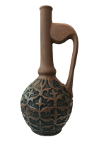 Бутылка грузинская глиняная "Восток"
