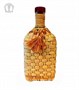Бутылка "Штоф" 1,2 л оплетенная листьями кукурузы - фото 10866