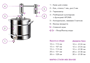 Дистиллятор "Феникс" Эконом с разборным сухопарником и ТЭНом 20 литров 5967 - фото 11456
