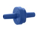 Клапан обратный пластиковый синий - фото 23618