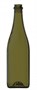 Бутылка для шампанского 0,75 Классическая оливковая - фото 7153